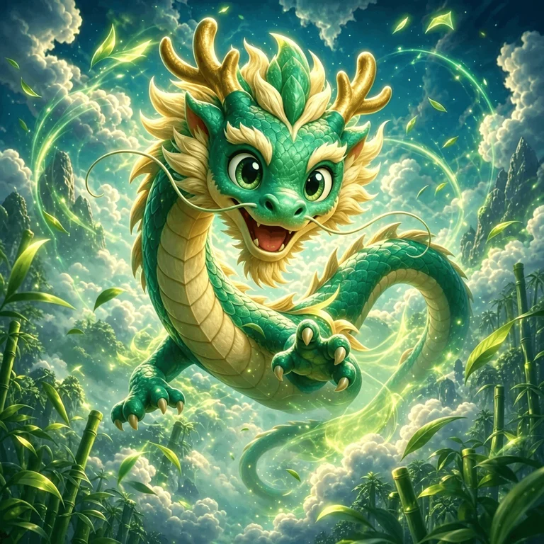 木属性传说萌灵青龙